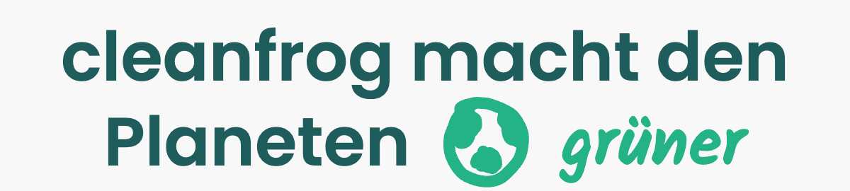 cleanfrog macht den Planeten grüner